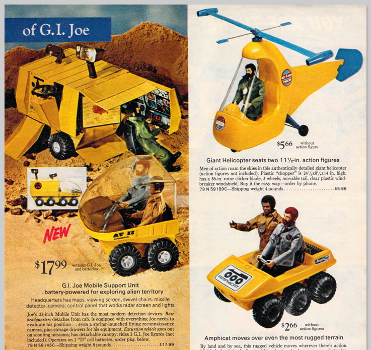 G. I. Joe, aka the 70’s