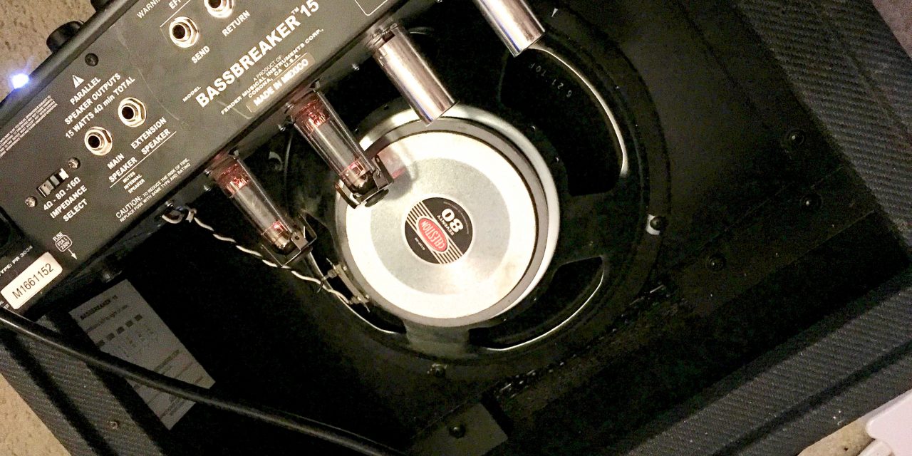 Fender Bassbreaker 15 Speaker Swap