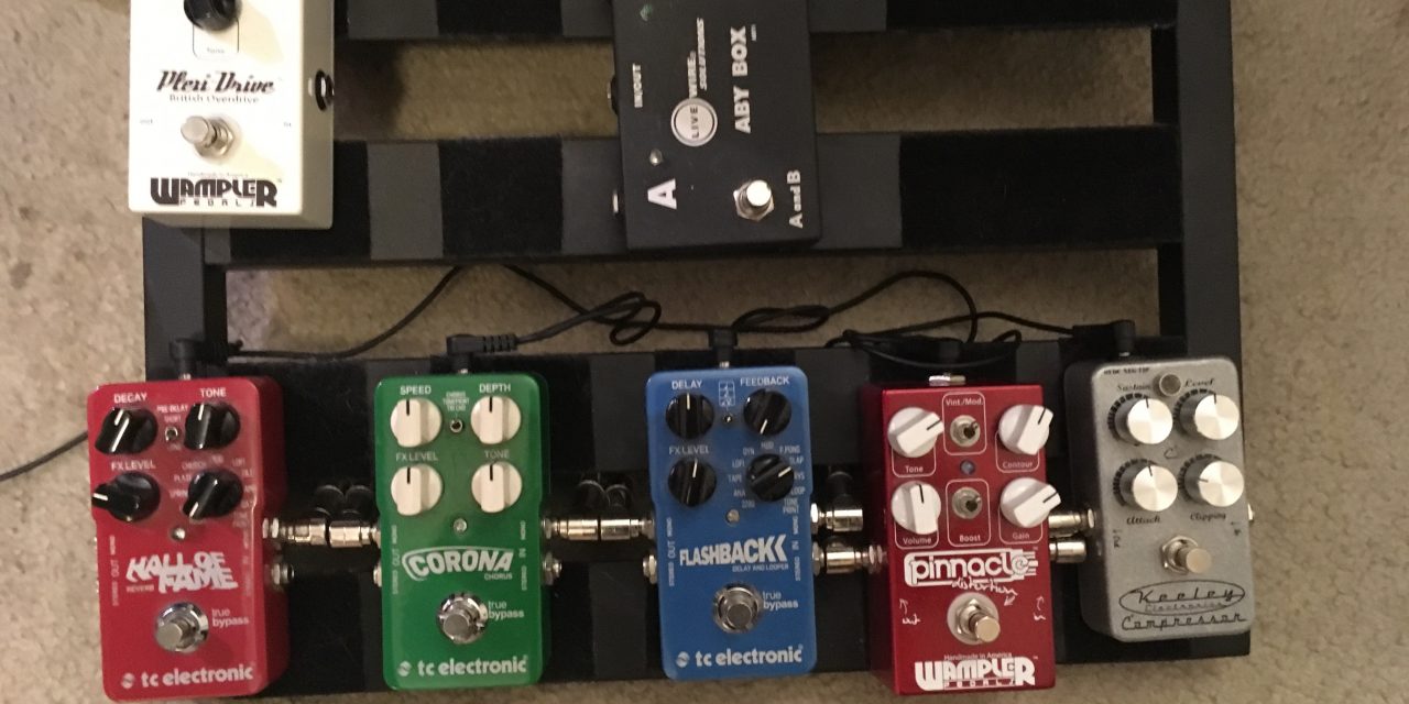 What’s On My Pedalboard 2018