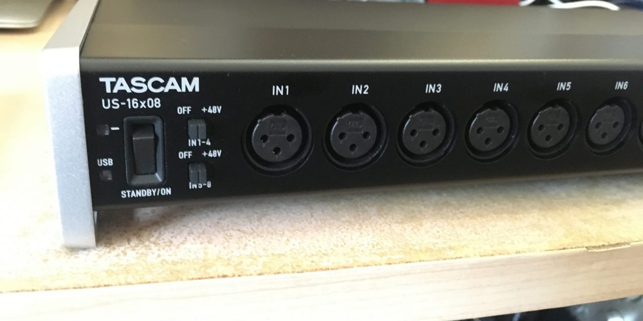 Review – Tascam US 16×8