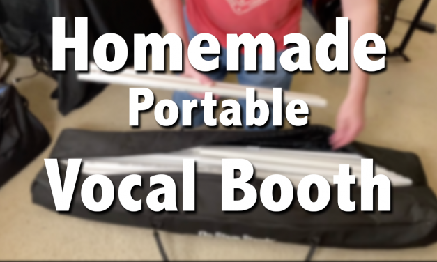 Homemade Portable Vocal Booth