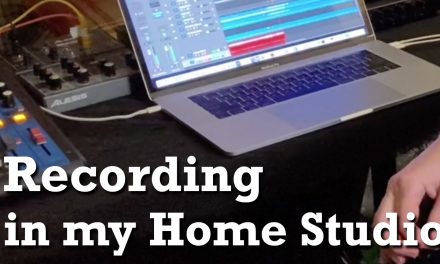 Recording in my Home Studio