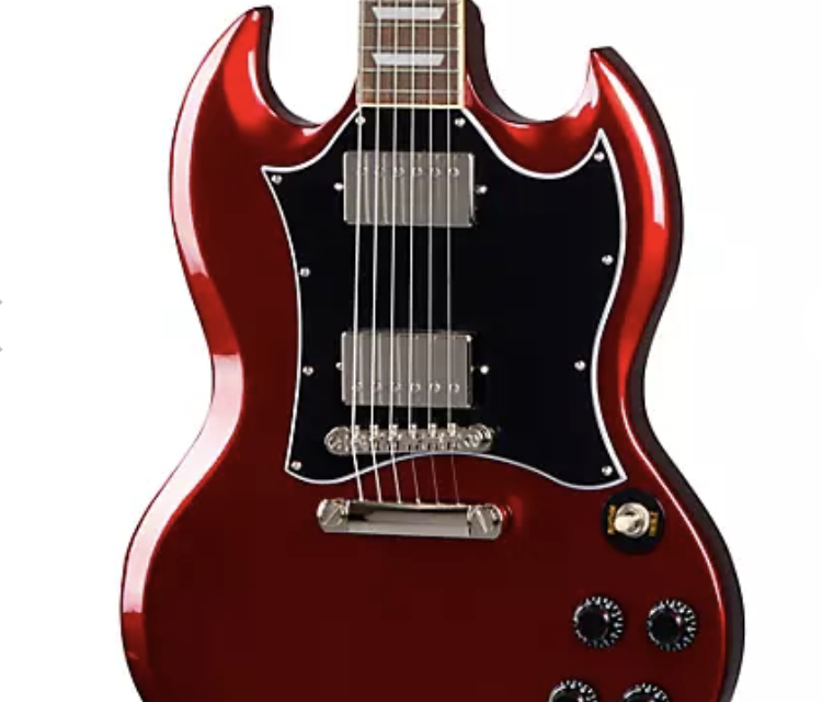 Review – Epiphone SG Traditional Pro Sparkling Burgundy